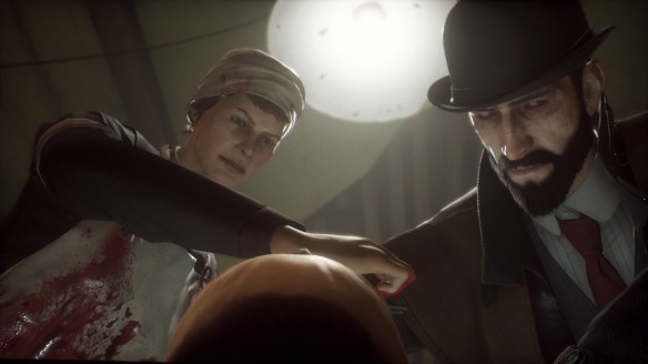 Performing surgery in Vampyr