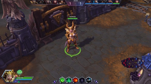 Playing as Alexstrasza the Dragon-Queen in Heroes of the Storm