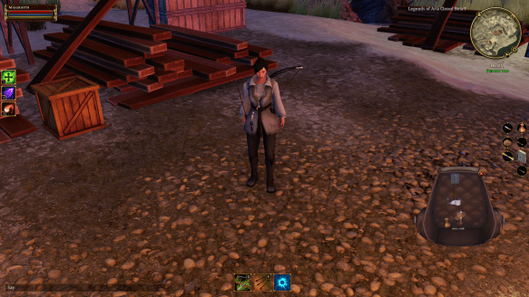 My character in Legends of Aria