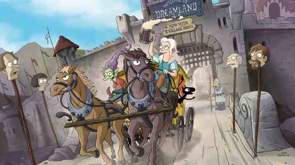 A shot from Netflix's Disenchantment