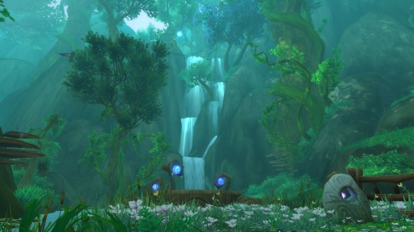 The druid class hall in World of Warcraft