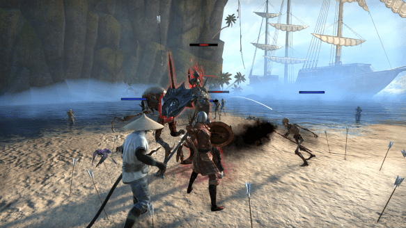 My templar tanking a dungeon in Elder Scrolls Online