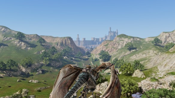 A flightpath in Bless Online