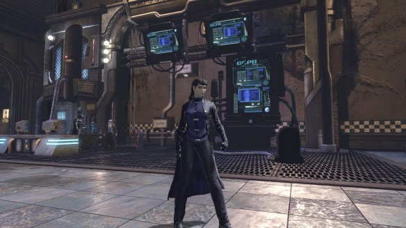 My hero character in DC Universe Online