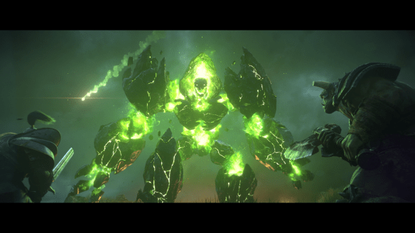 A shot from the cinematic trailer for Warcraft III: Reforged