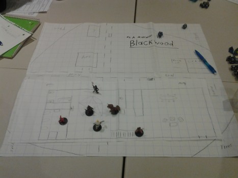 One of the maps for TSW homebrew campaign for Dungeons and Dragons