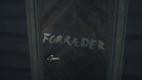 An ominous message in Draugen