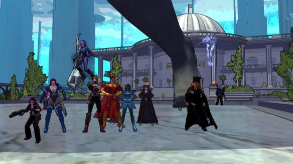 The Massively Overpowered staff in City of Heroes