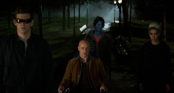 Professor Xavier and the X-Men in Dark Phoenix