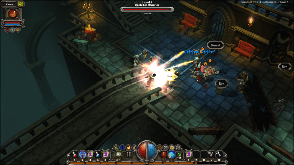 Combat in Torchlight