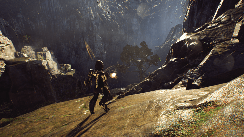 The Quarian Interceptor skin in Anthem.