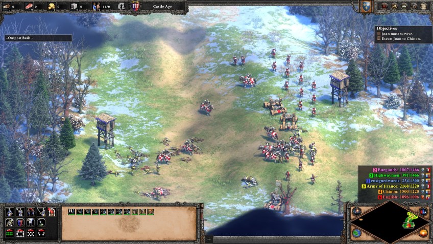 The Joan of Arc campaign in the Age of Empires II Definitive Edition.