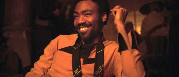 Donald Glover as Landa Calrissian in Solo: A Star Wars Story.