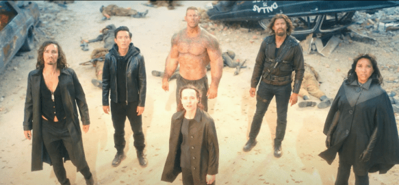 The cast of the Umbrella Academ.