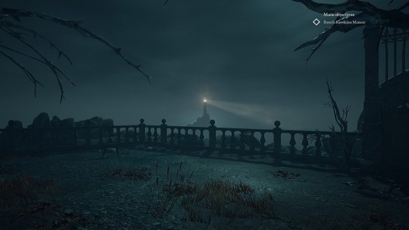 A forlorn scene from the horror game Call of Cthulhu.