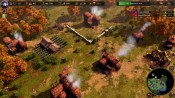 A Haudeenoshownee village in the Age of Empires II Definitive Edition.