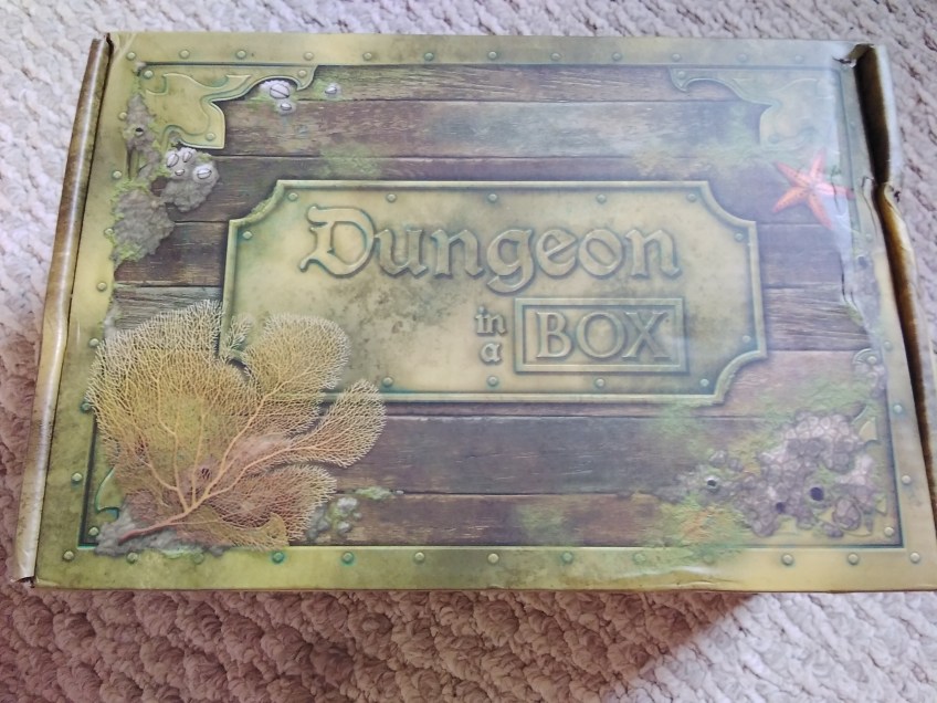 An adventure box from Dungeon in a Box