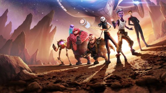 A promotional image for Star Trek: Prodigy