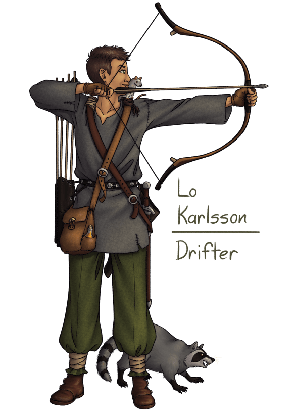 Lo Karlsson, the Iconic Drifter of Wyrd Street.
