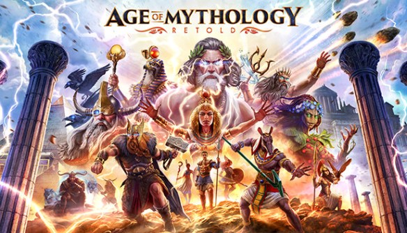 Promotional artwork of Age of Mythology: Retold.