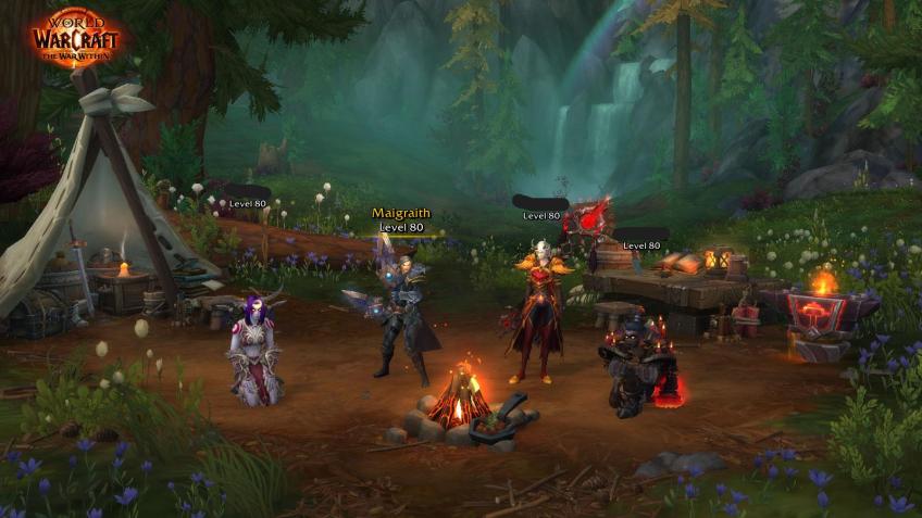 My World of Warcraft Warband circa early War Within.